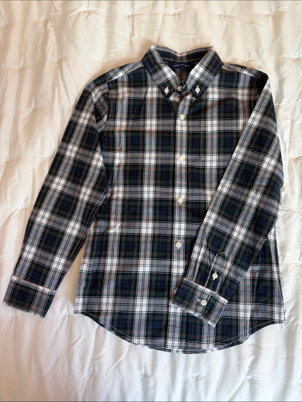 Janie & Jack Holiday Button Down